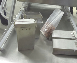 Double Chamber Vacuum Sealer for Food Packaging Machine in Building Material Shops