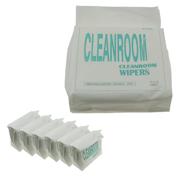Anti Static Esd Microfiber Cleanroom Wiper 140gsm Polyester