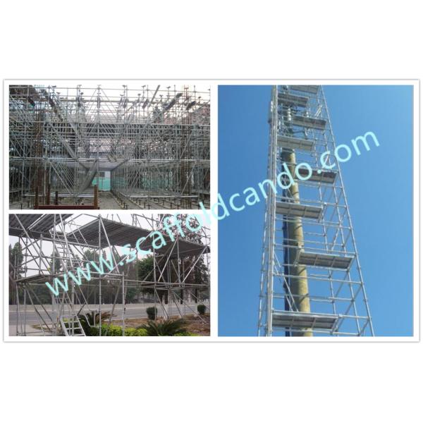 High quality hot dip galvanized painted Q235 scaffolding level diagonal 1500*1800mmL for Ringlock scaffold system