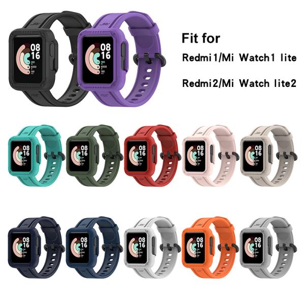 Диапазон спорта силикона мягко 12 цветов интегрировал 22mm популярное для дозора Redmi