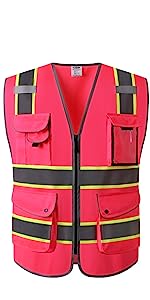 Luminous Generation of Driving Reflective Vest 160g Construction Reflective Traffic Road Working Jackets Safety Vest
