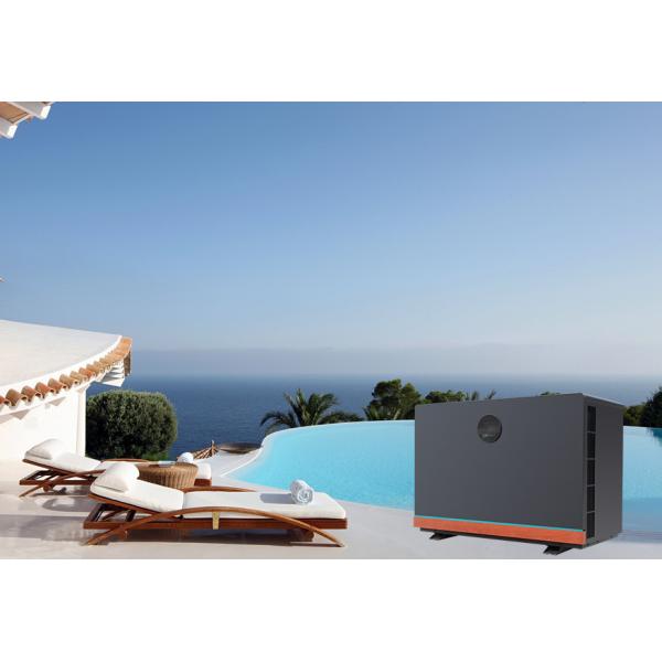 Low Carbon 21kw Swimming Pool Inverter Heat Pump Air To Water 15COP