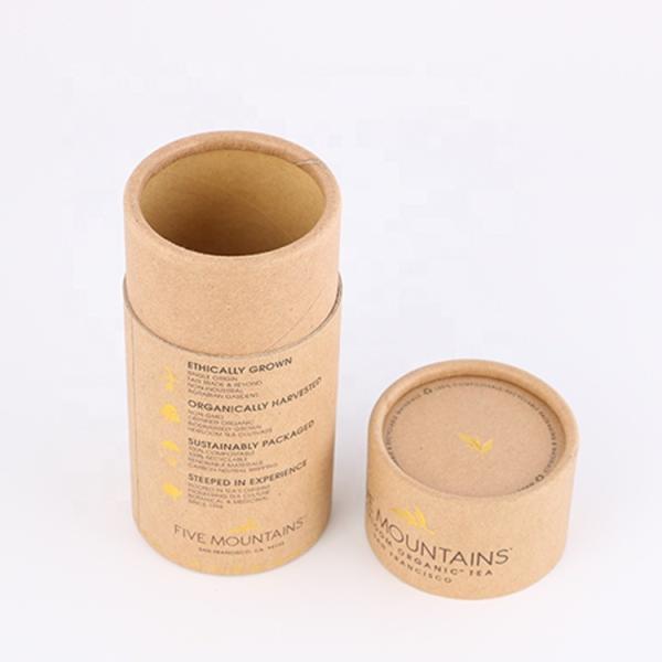 Biodegradable Paper Tubes For Deodorant Stick With Velvet Pillow Insert And Push Up Design