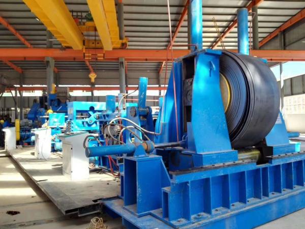 Carbon Steel Circle Spiral Welded Pipe Mill Machine Easy To Operate