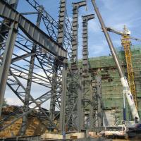 Les bâtiments en acier industriels lourds ont préfabriqué les centrales en acier