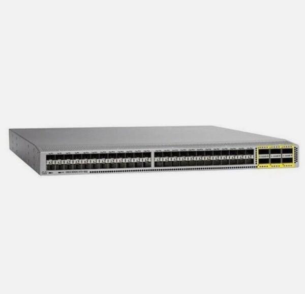 Stocked Nexus 93180YC-FX3 48-Port Rack-Mountable Network Switch with PoE Support