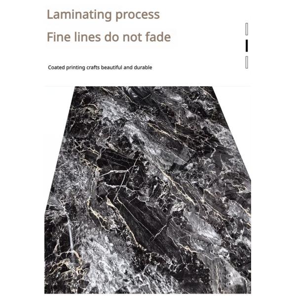 Lightweight Uv Pvc Marble Sheet Wall Panel In 3mm Or 4mm Thickness 3d