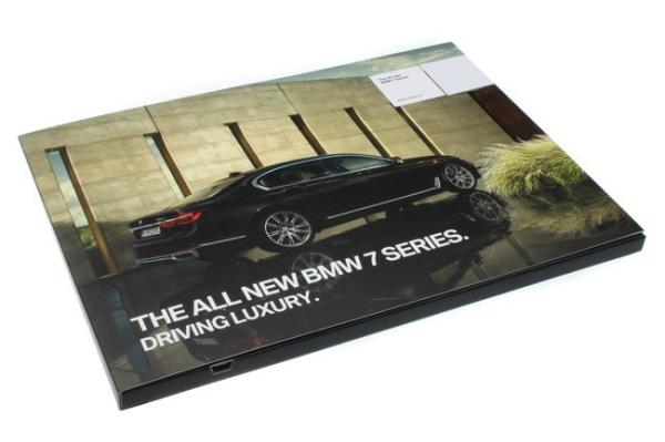 Classical A5 Size Interactive Video Brochure For Promotion 7 Inch For Automotive Industry