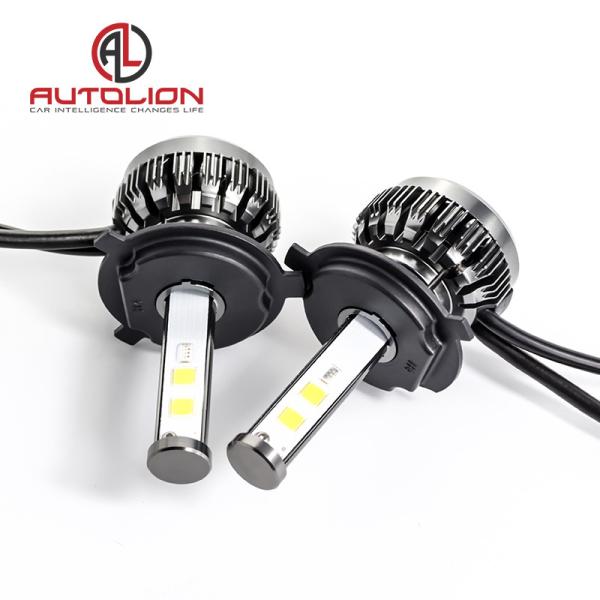 36w 3800lm LED Car Headlight Bulb / Auto Driving Lights 360 Degree 7 Colors