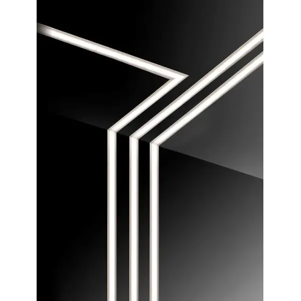 Linear LED Profile Aluminum LED Channel with 6063 T3-T8 Aluminum Alloy Anodized Surface and Customized Length