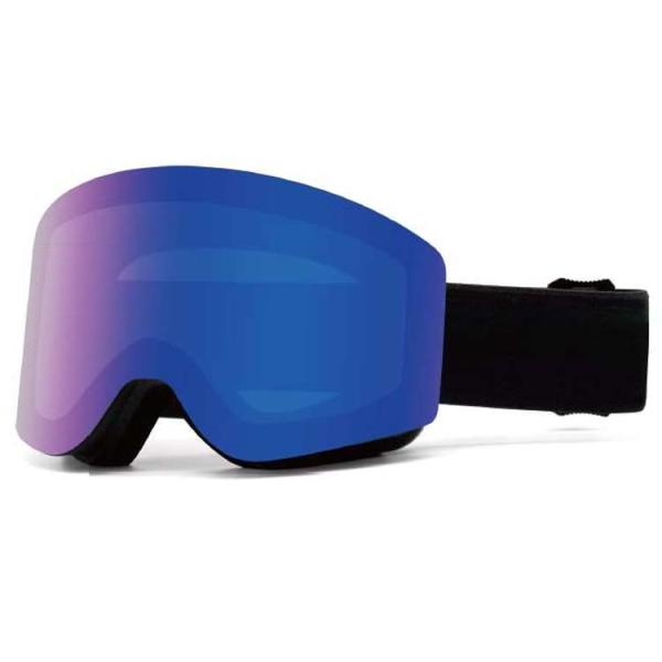 Adjustable Anti Slip Elastic Strap Ski Goggles with Custom UV400 Cylindrical Lens