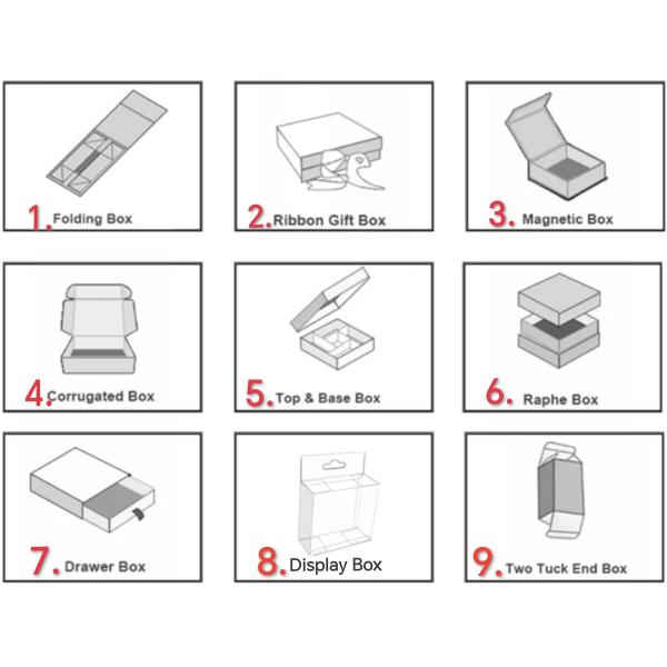 Упаковка Люксовая подарочная коробка бархатный пользовательский логотип с кожаной ручкой