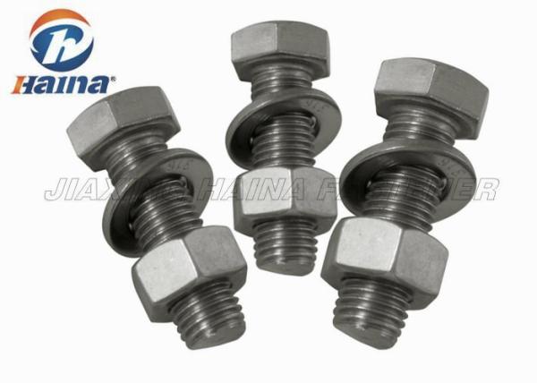 GB Half Thread Hexagon Head ss304 ss316 M4-M36 Thumb Bolts And nut