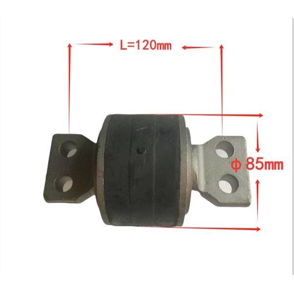 Genuine Bus Spares Parts Thrust Rod Bushing 4 Hole Ball Joint For King Long & Yutong Buses φ85mm*120mm
