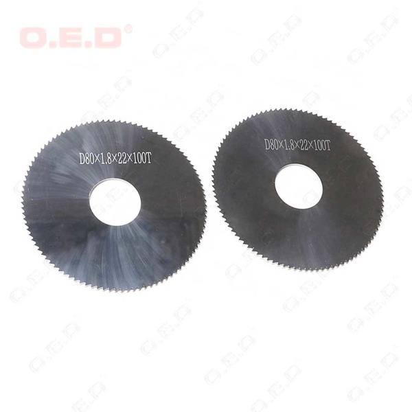 K10F Solid Carbide Saw Blades For Metal Cutting 100 Teeth Circular Blades