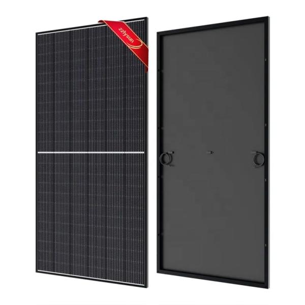 Half Cell Monocrystalline Solar Panel Rooftop For Carport Solar System