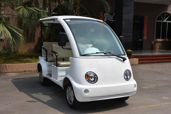 4 Seats City Electric Recreational Vehicles 48V 5KW Low Speed CE Standard