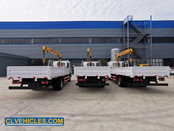 ISUZU 700P Crane Lifting Truck 190hp 4X2 5 Ton High Performance