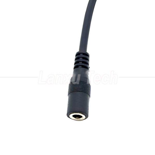 Micro USB Male to DC 3.5x1.35mm Female Jack Power Extension Cable for Fans LED Strips