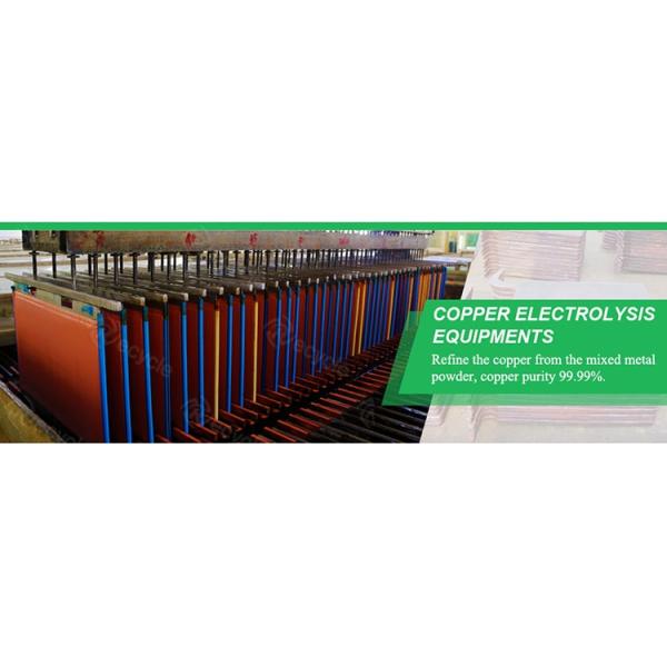 0.3-10 Ton/Day Capacity Copper Electrolysis Production Line for Copper Cathode Making
