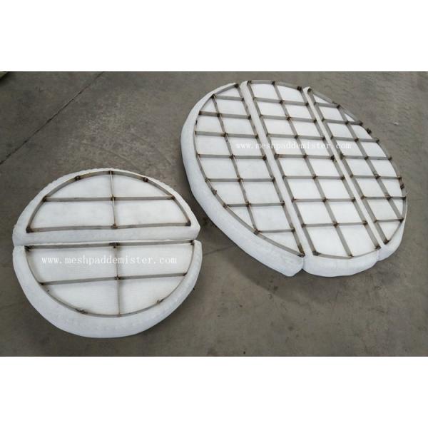 Polytetrafluoroethylene / Ptfe Vane Pack Mist Eliminator Corrosion Resistant