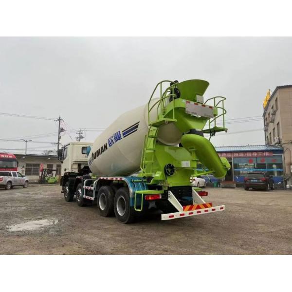 High Load Moment 12 Cubic Concrete Mixer Truck for Building Material Shops Efficiency