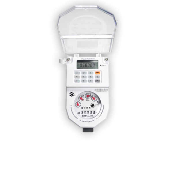 Multi jet Prepaid Water Meter Battery 6 to 8 Years Lightweight 1.2kg Designed for Water Management in Various Applications