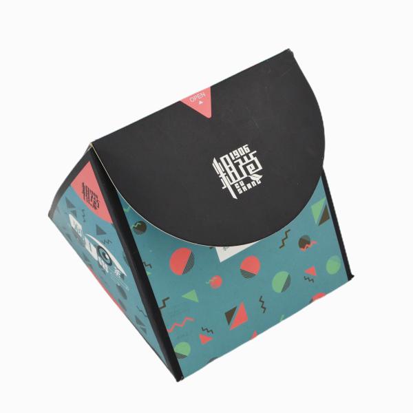 Изготовленные на заказ печатая бумажные мешки C1S Artpaper 350g незаконных выдвиженческих покупок плоские нижние