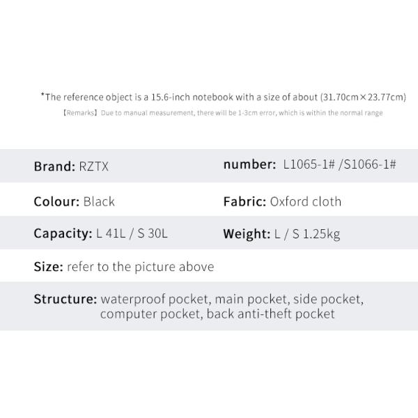 OEM ODM Anti Theft Laptop Backpack 1.3KG Travel Fashion Backpack Motion Detection