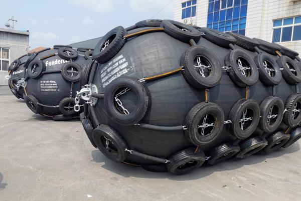 Fendercare Pneumatic Rubber Fender By Used Aircraft Tires Yokohama Fender