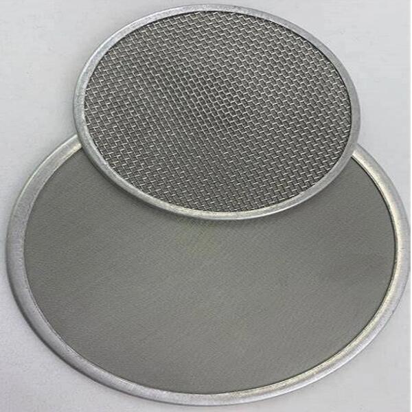 Perforated Metal Sheet And Stainless Steel Wire Cloth Screen Filter Disc