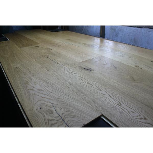 300mm Natural Oiled Oak Engineered Wood Flooring EF Grade Poplar