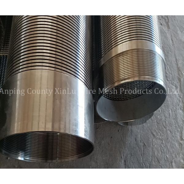 Stainless Steel Wedge Wire Wrap Screen Pipe 9-5/8 Filter Cartridge