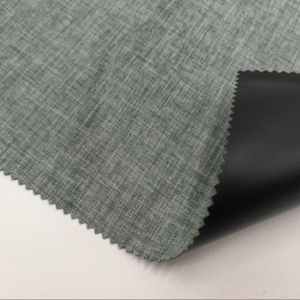 Grey 600D Cation Fabric With Color Card Compatibility For Bags Making