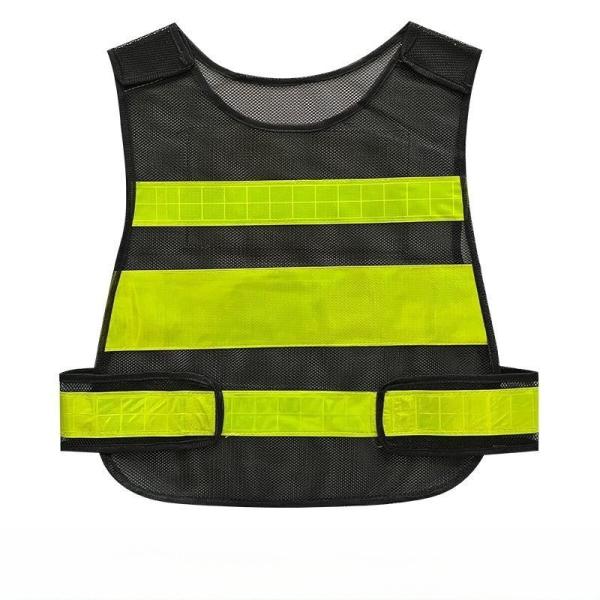 Universal Size Security Safety Vest Green Construction Vest SGS Certificate