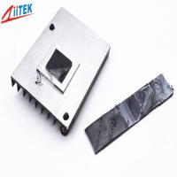18 Cojín térmico de goma de silicona negra Shore 00 1.8W/MK para módulos de memoria de tubo de calor