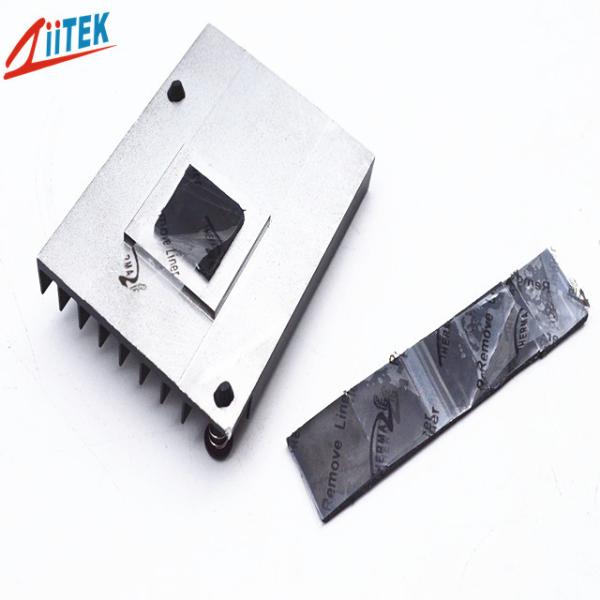 18 Shore 00 Black Silicone Rubber Thermal Pad 1.8W/MK For Heat Pipe Memory Modules