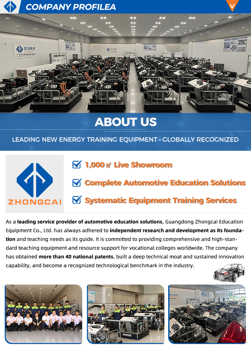 Automotive Training Equipment Electrical Lighting System Trainer Board for School Teaching Use