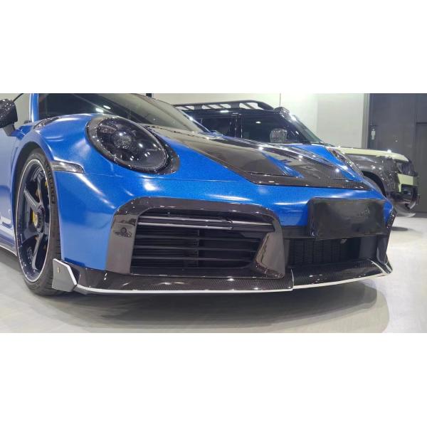 Repair Porsche 992 Body Kit BS Style Turbo Widebody Diffuser Spoiler Dry Carbon Fiber