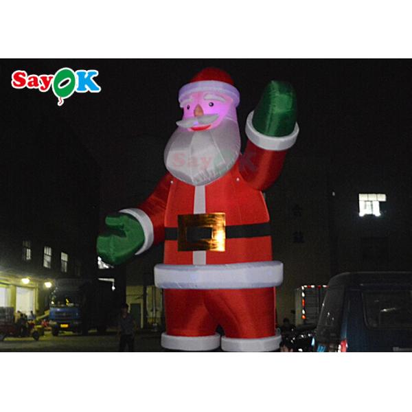 5m Christmas Inflatable Santa Blow Up Yard Decorations For Holiday Celebrate