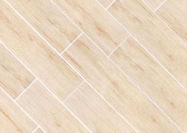 Beige Color Wood Look Tile Flooring , Matt Moulding Wood Effect Ceramic Tiles