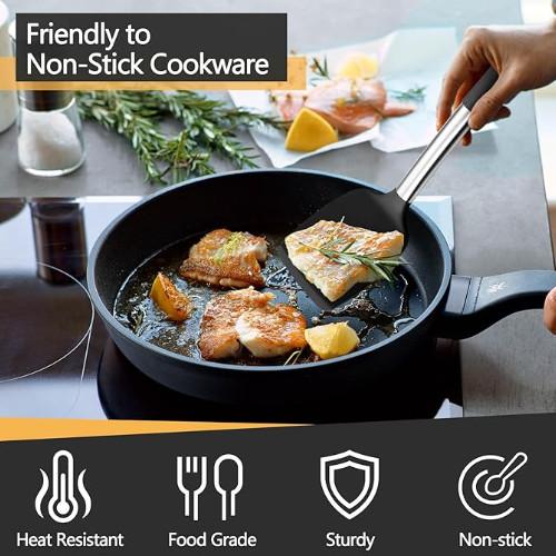 Kitchen cooking utensils 4 sets,for non-stick cookware flipping mixing