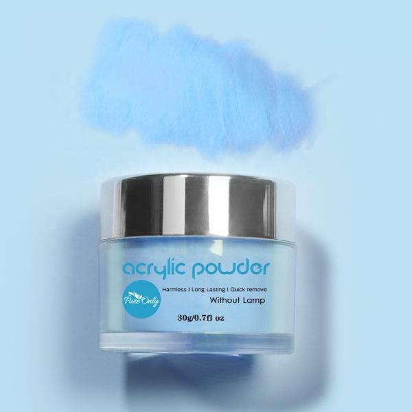En gros poudre acrylique brillante en vrac Oem UV Soak Off poudre acrylique de couleur personnalisée 50G poudre d'ongle acrylique de couleur