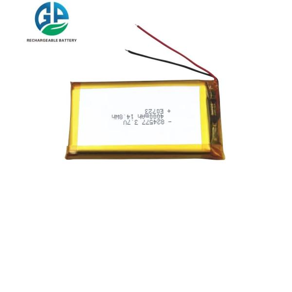 IEC 62133 824577 Batería recargable Lipo 4000mah 3.7v