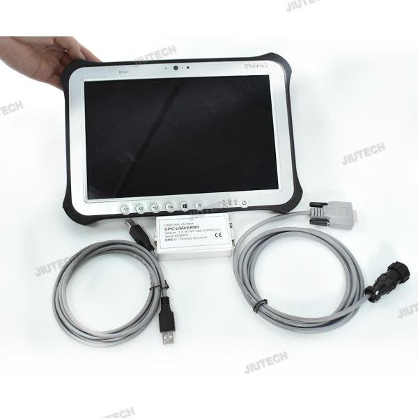 Manual de serviço de peças sobressalentes para Toyota BT (alemão) Novo programa TruckCom com tablet FZ G1