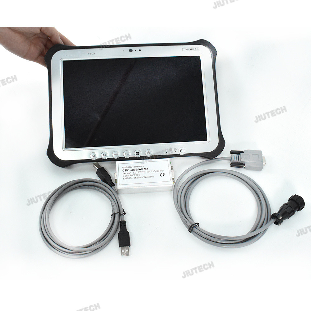 FZ G1 Tablet Forklift полный комплект для Toyota Bt Truckcom Авто сканер USB может интерфейс Диагностика грузовика
