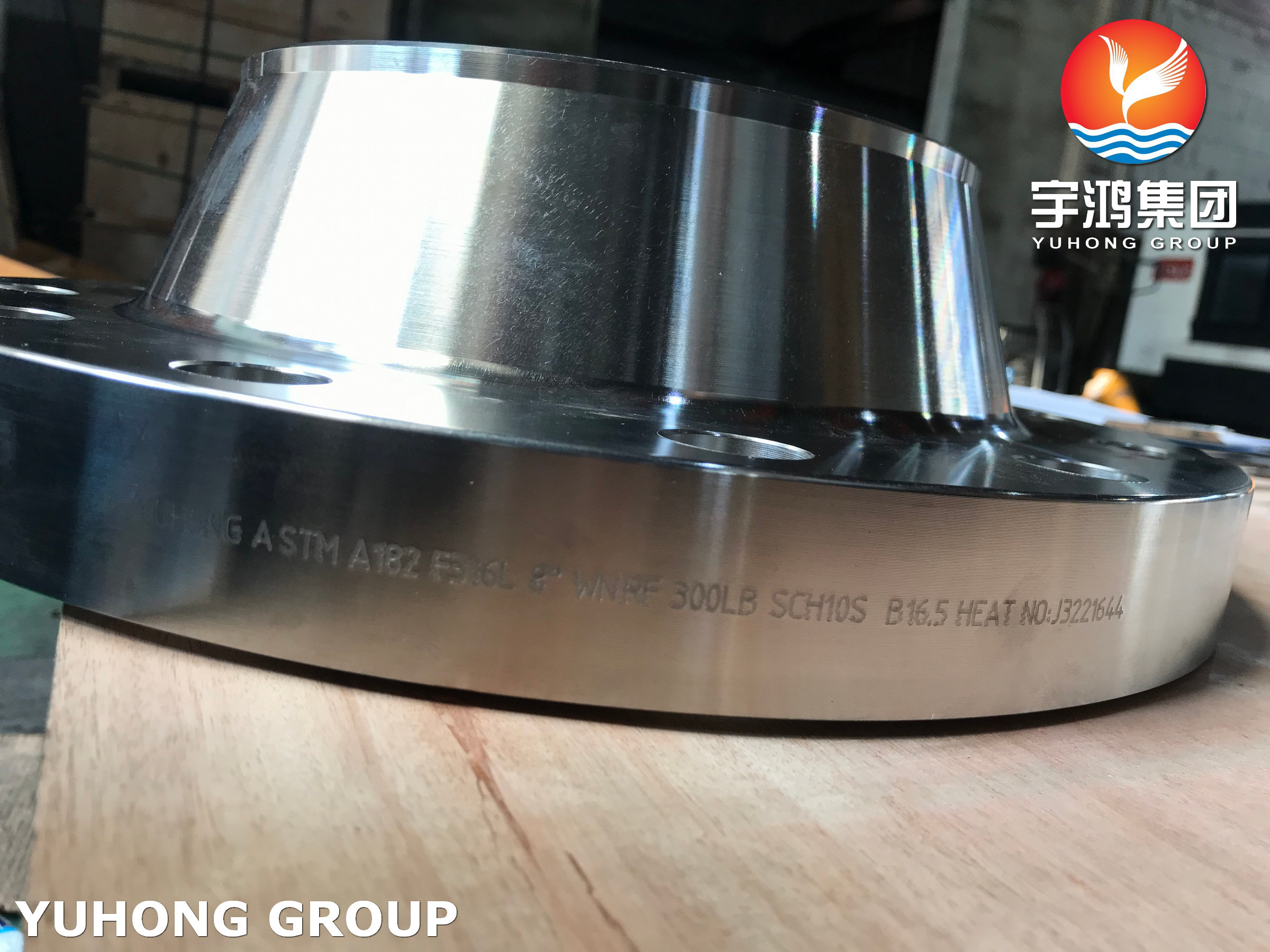 Фланец шеи сварки ANSI/ASME B16.5 ASTM A182 F316L фланцов нержавеющей стали