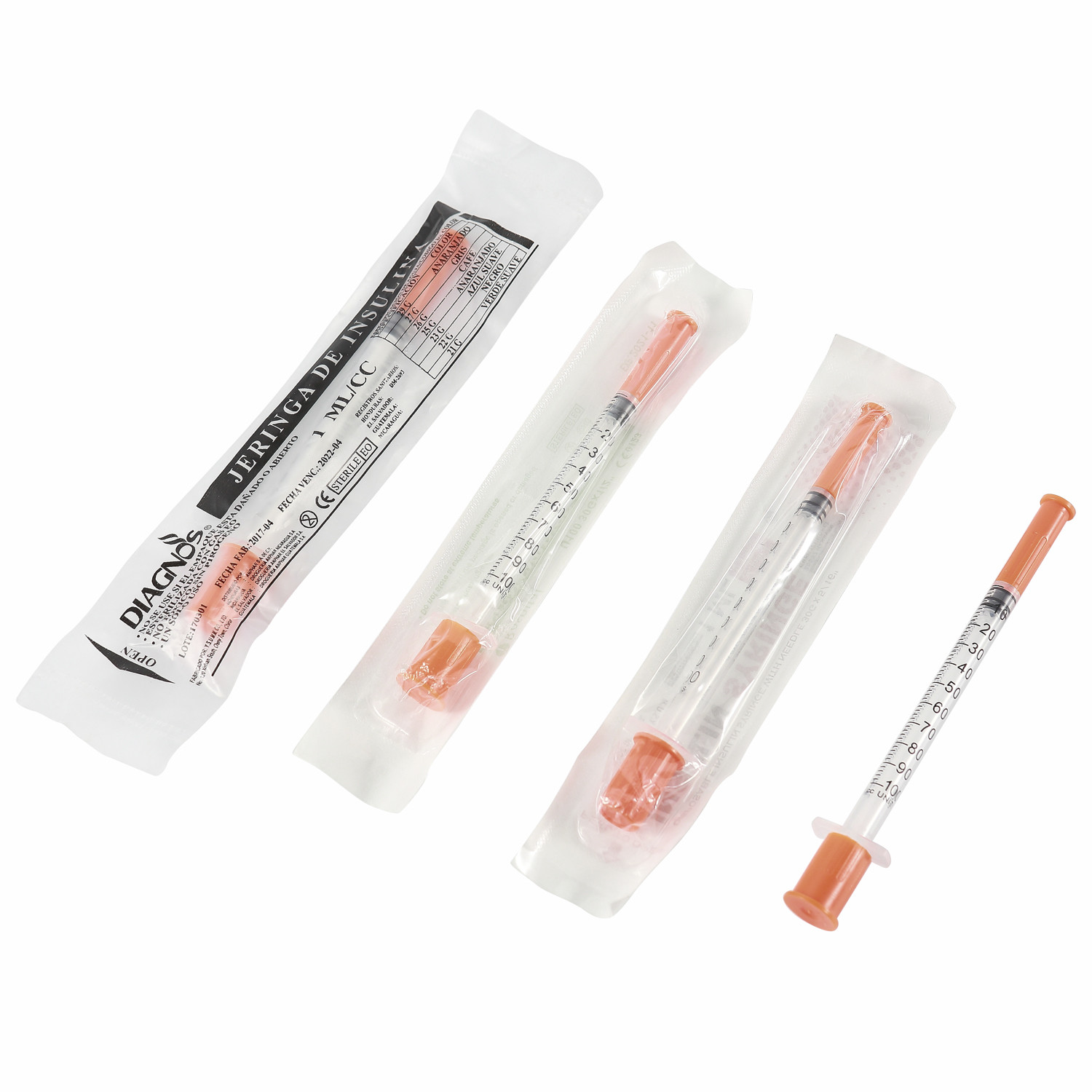 Шприц инсулина игл 0.3ml 0.5ml 1ml медицинского электролиза устранимый