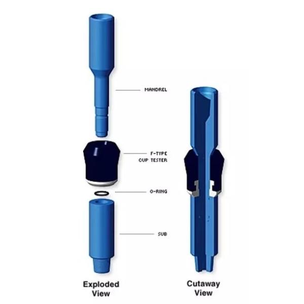 API 7K Drilling Stem Test Tools Casing Test Cup Tester