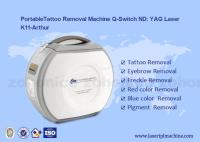 Machine portative de retrait de tatouage de laser d'Apple pour ND Yag Lser de commutateur des hommes Q